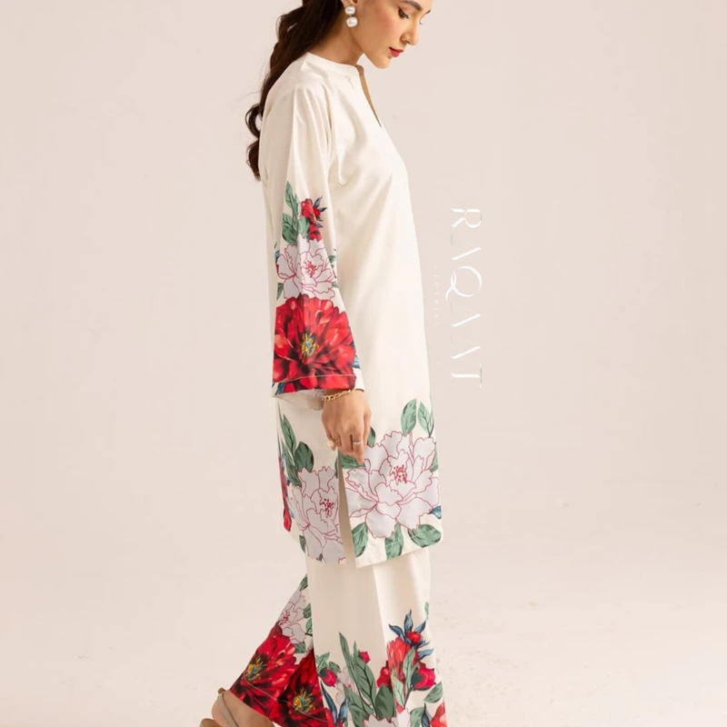 Premium Floral Reverie Co-Ord Set Two Piece. - Image 3