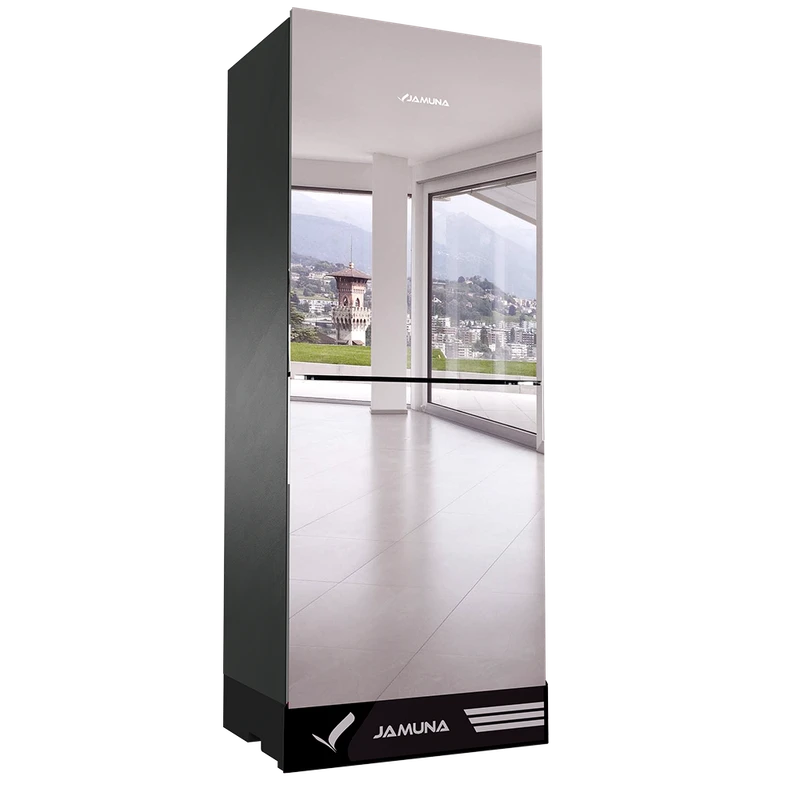 Jamuna 329L Refrigerator JE6-TM3B9QD Mirror Magic Black - Image 4