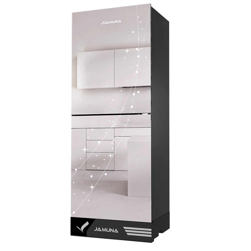 Jamuna 248L Refrigerator JE6-BM2D8QD Mirror White Star - Image 3