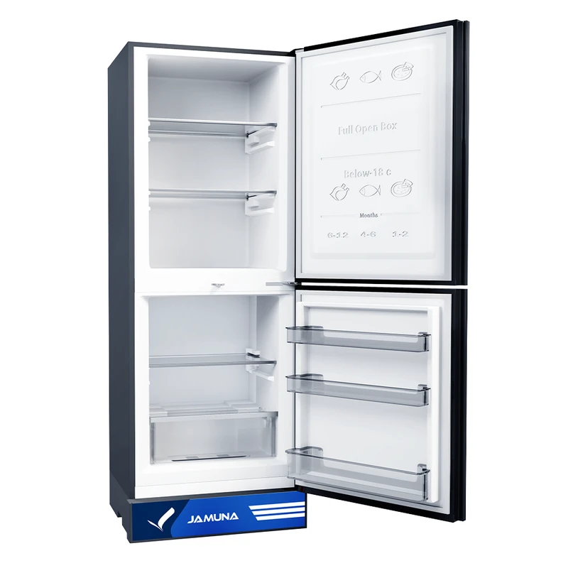 Jamuna 348L Refrigerator JE6-BM3D8QD Mirror Magic Black - Image 5
