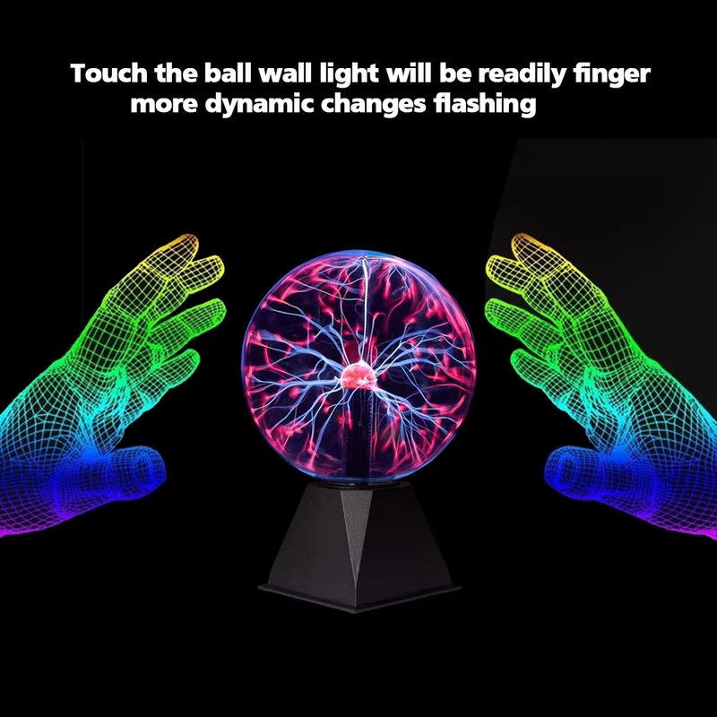 Globe Shape Magic Plasma Ball Light