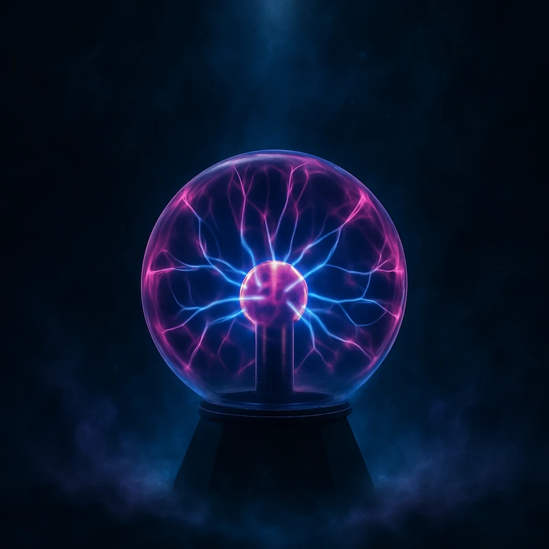 Globe Shape Magic Plasma Ball Light