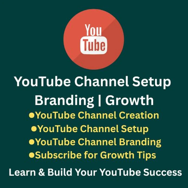 YouTube Channel Creation & Setup Service – Grow Your Channel | Ripe Mart Shop