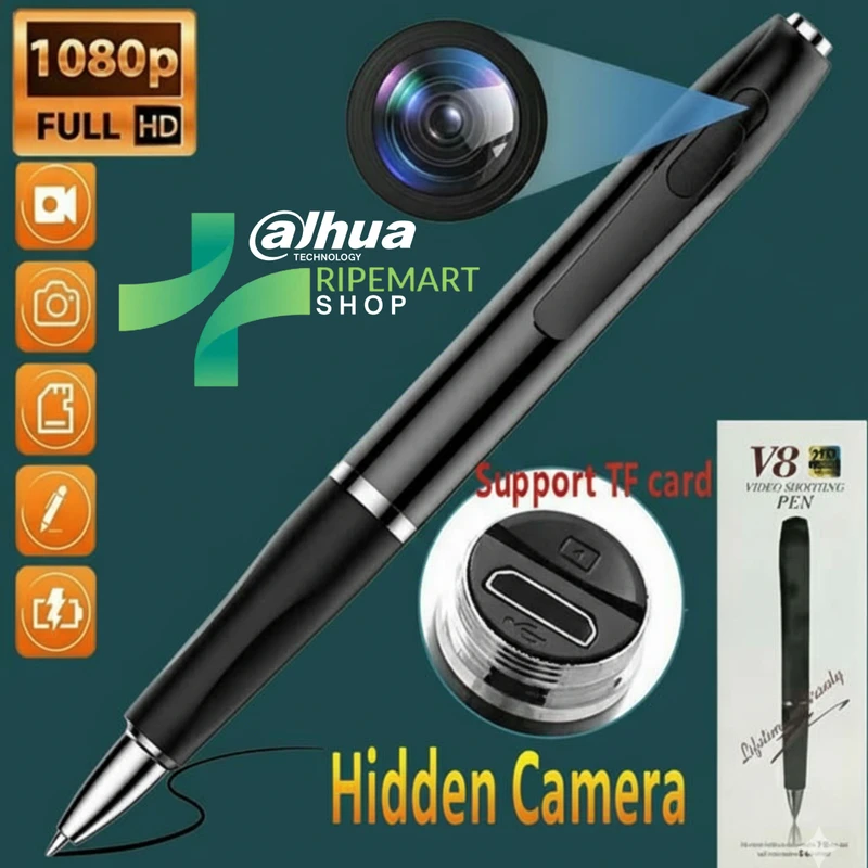 Dahua Smart Pen Camera | Full HD Hidden Spy Recorder | Portable Mini Security Solution