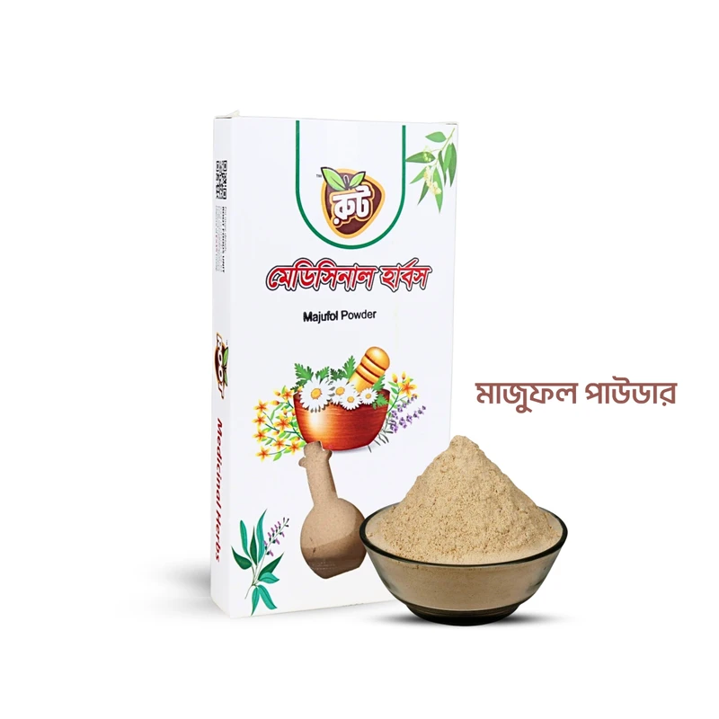 রুট প্রিমিয়াম মাজুফল পাউডার  ১০০ গ্রাম * Gallnut Powder / Majufol Powder*