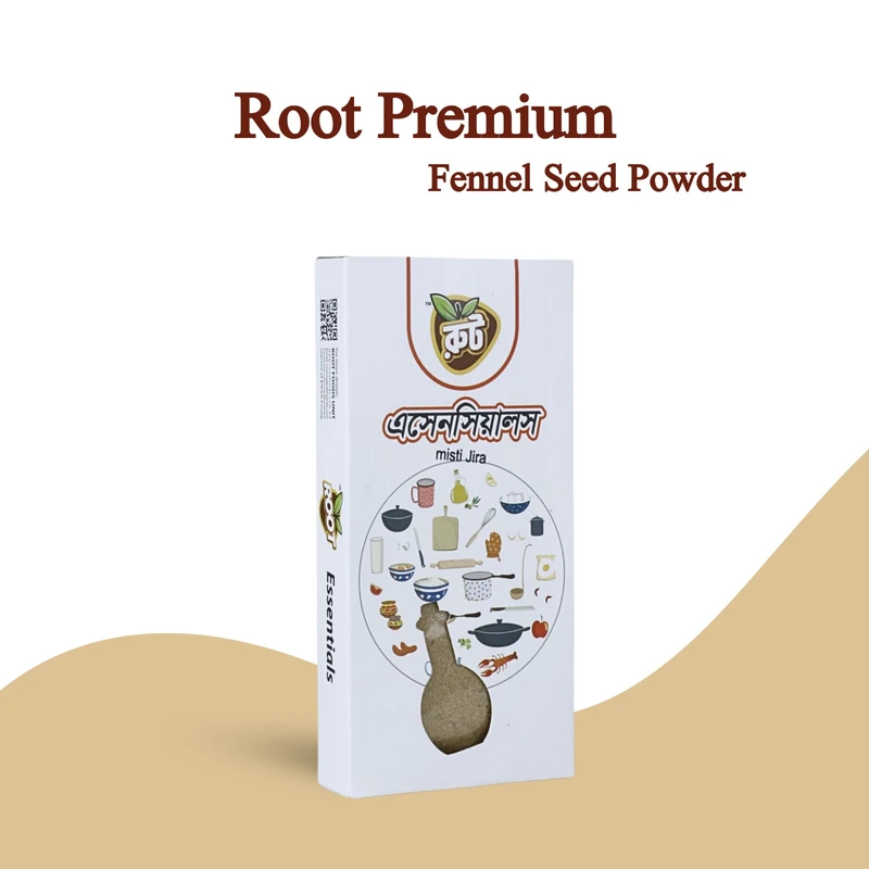 রুট প্রিমিয়াম মৌরি পাউডার ১০০ গ্রাম *Mouri/ Fennel Powder *