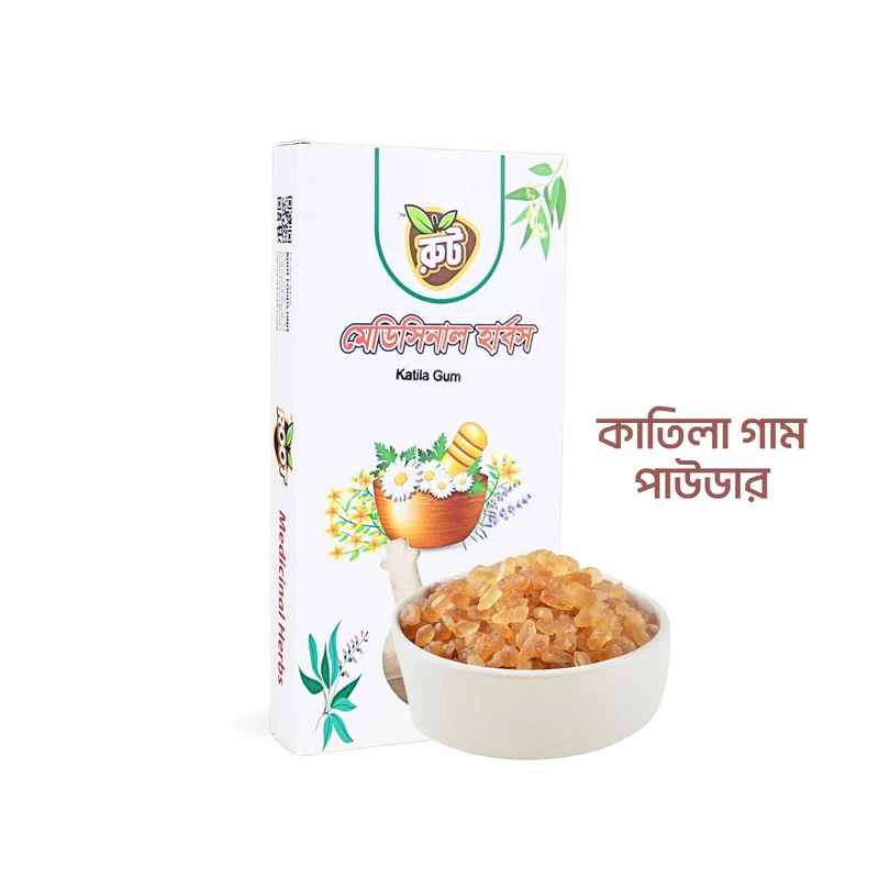 রুট প্রিমিয়াম কাতিলা গাম ১০০ গ্রাম বক্স *Sticky Resin / Katila Gam*