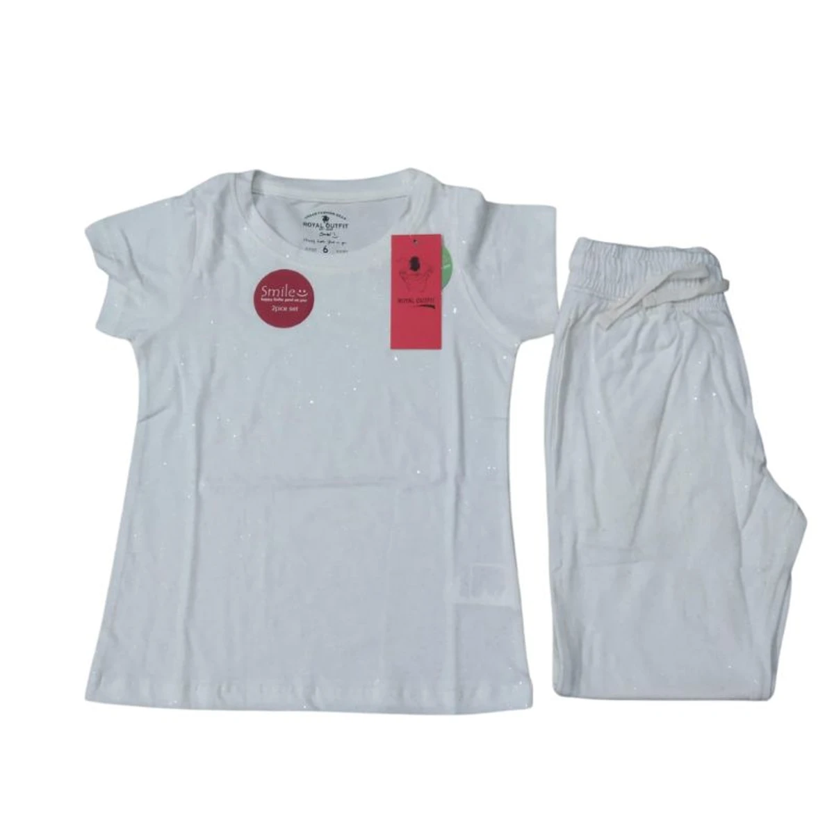 Royal Outfit Girls 2 pcs T shirt set