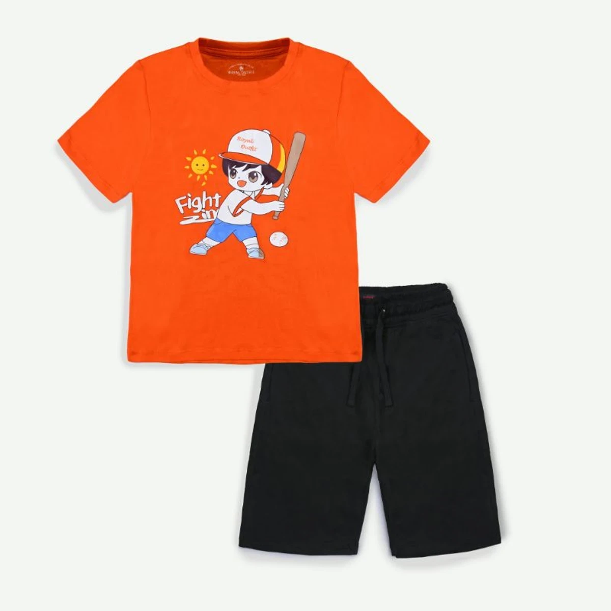 Royal Outfit Boys Exclusive T shirt Short Pant Set