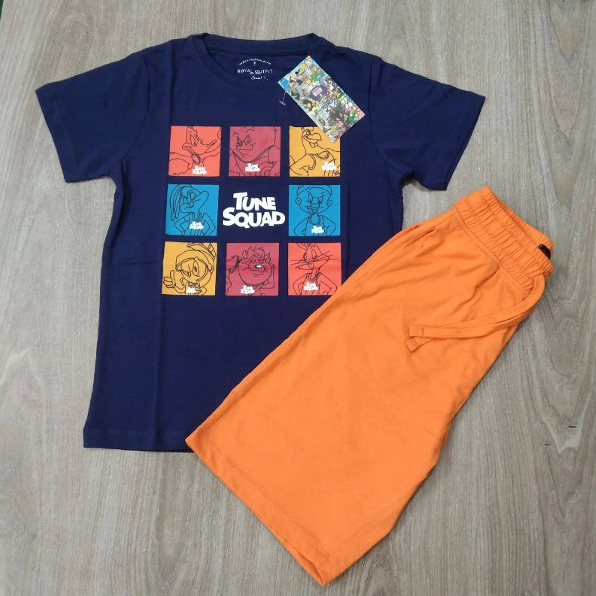 Royal Outfit Boys Exclusive T shirt Short Pant Set 15 - Image 1
