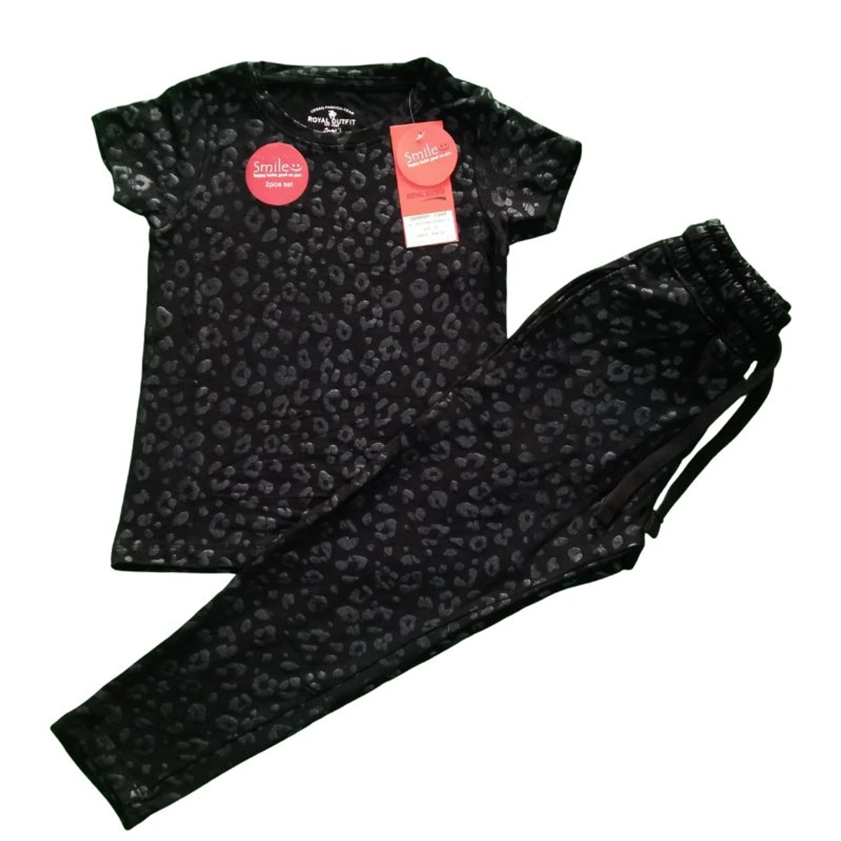 Royal Outfit Girls 2 pcs T shirt set