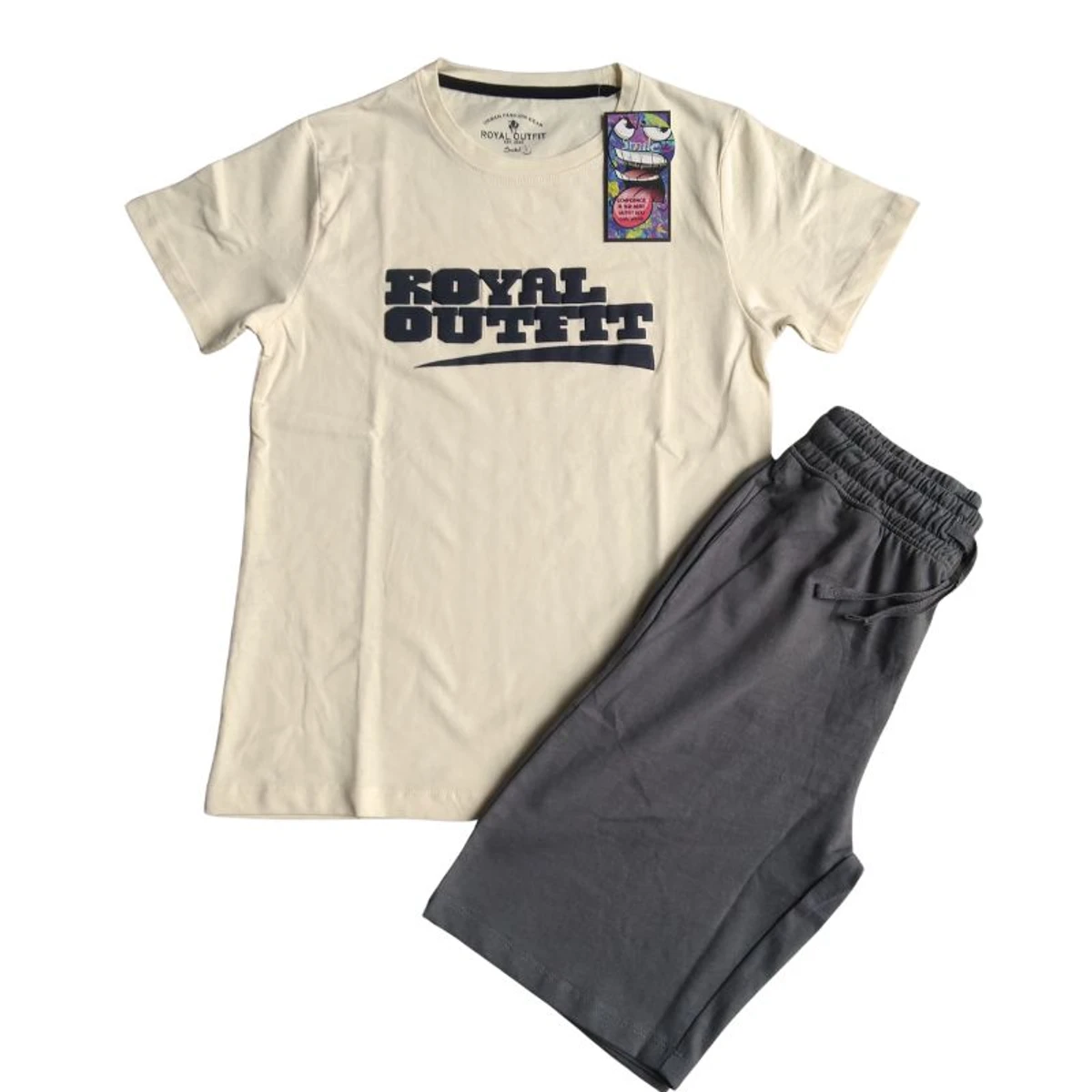 Royal Outfit Boys Exclusive T shirt Short Pant Set