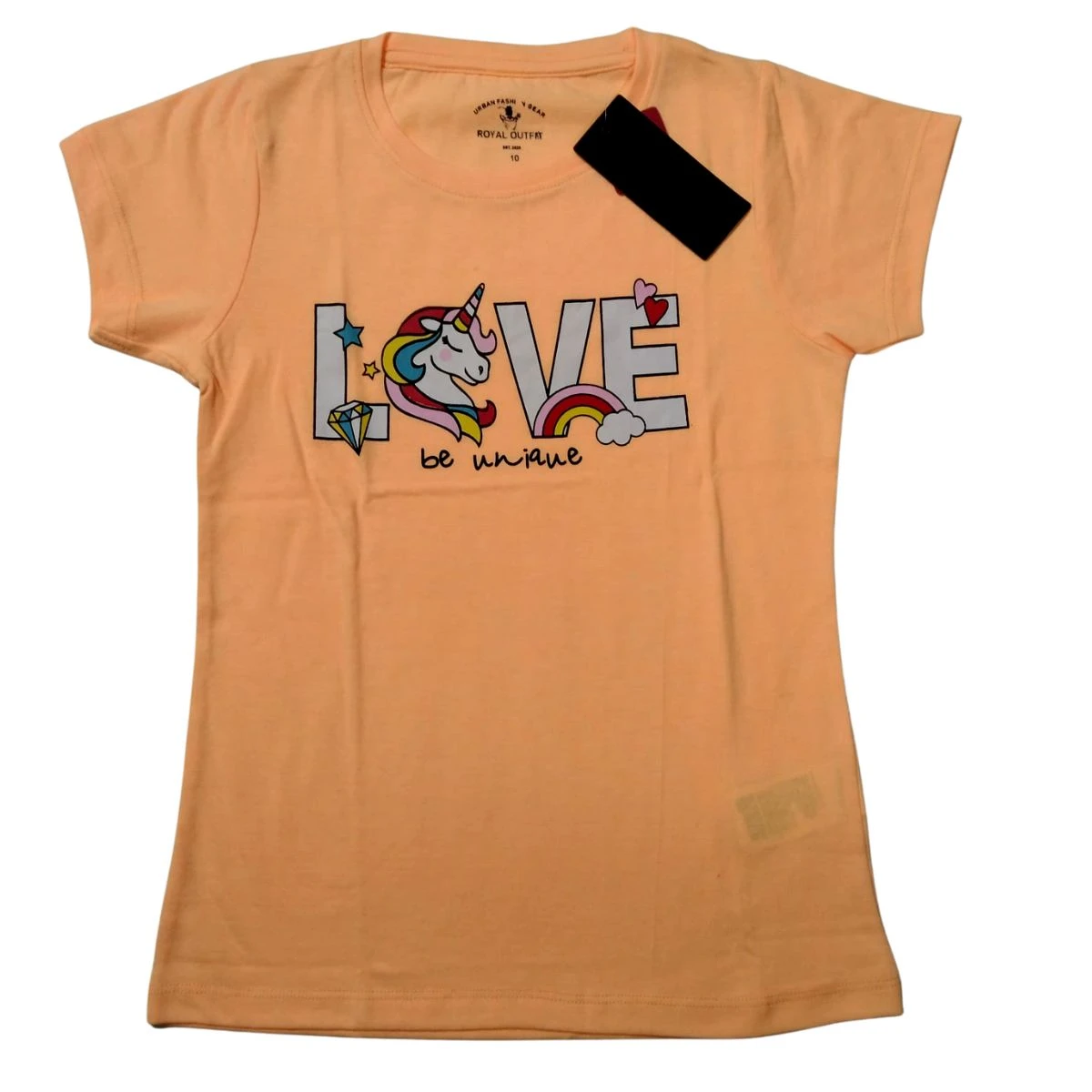 Girls Print T Shirt