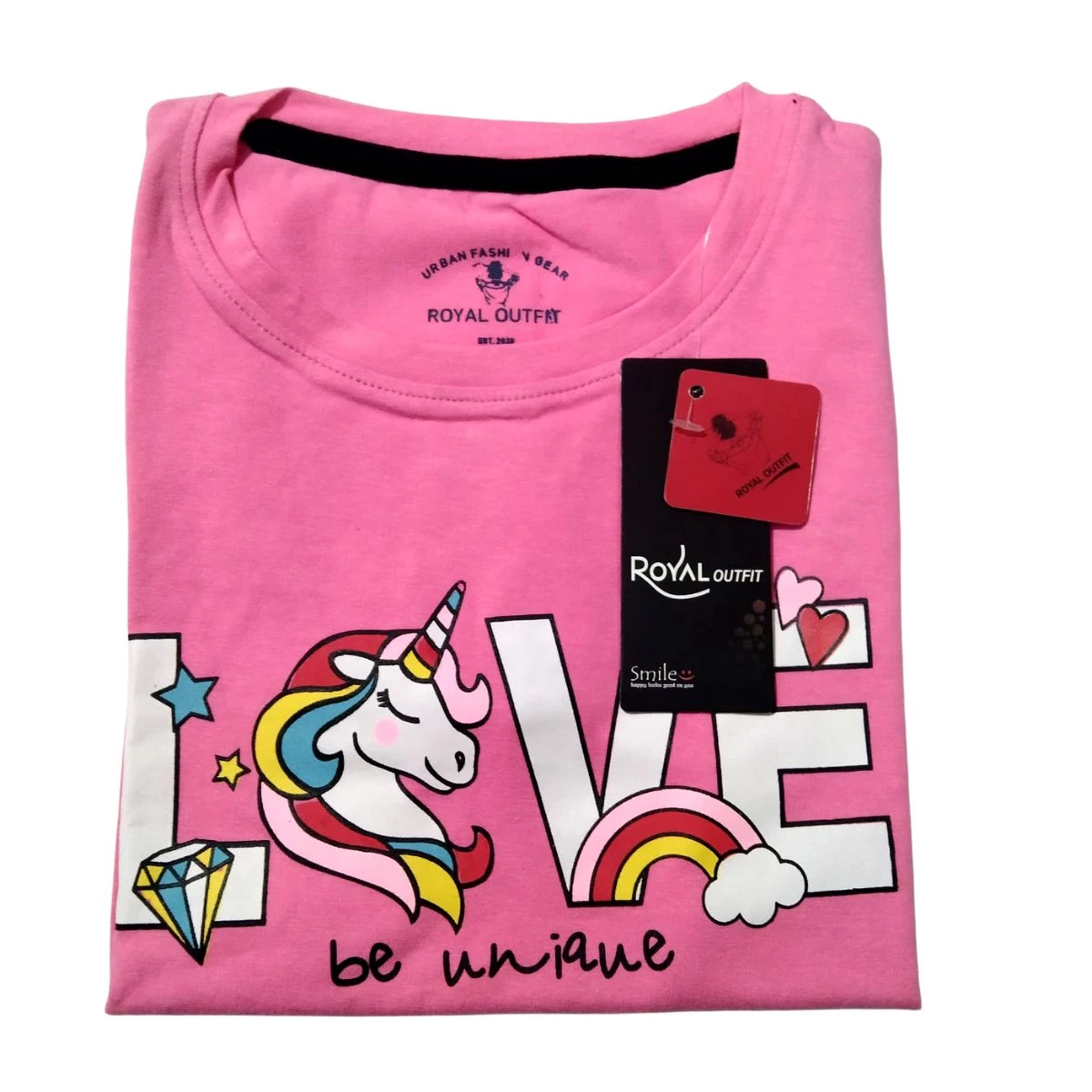 Girls Print T Shirt - Image 3