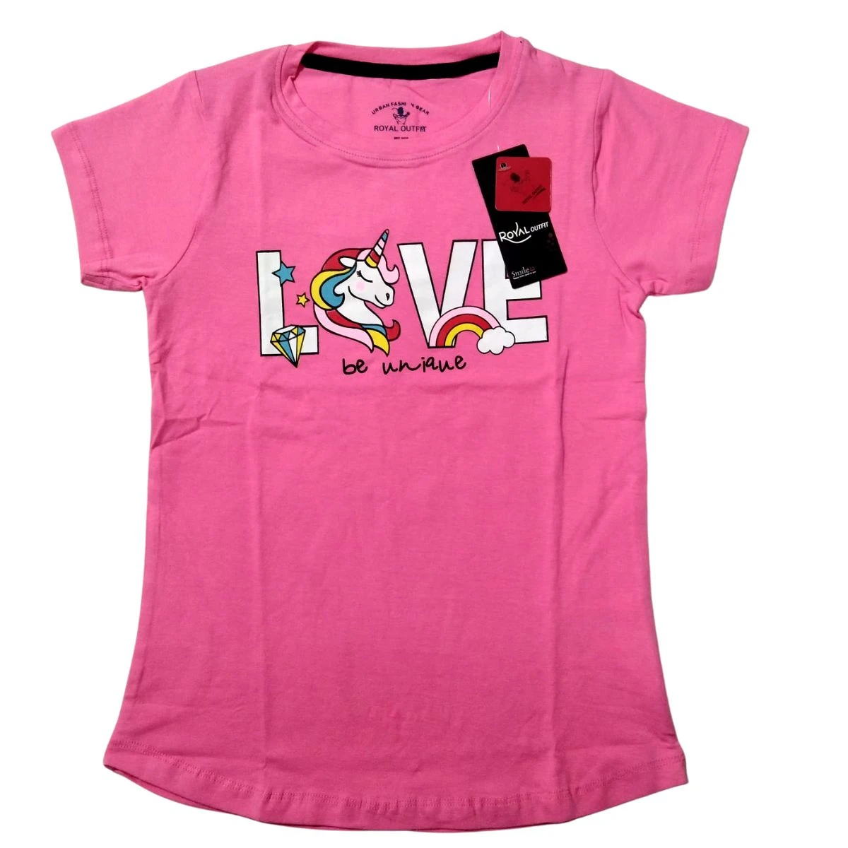 Girls Print T Shirt