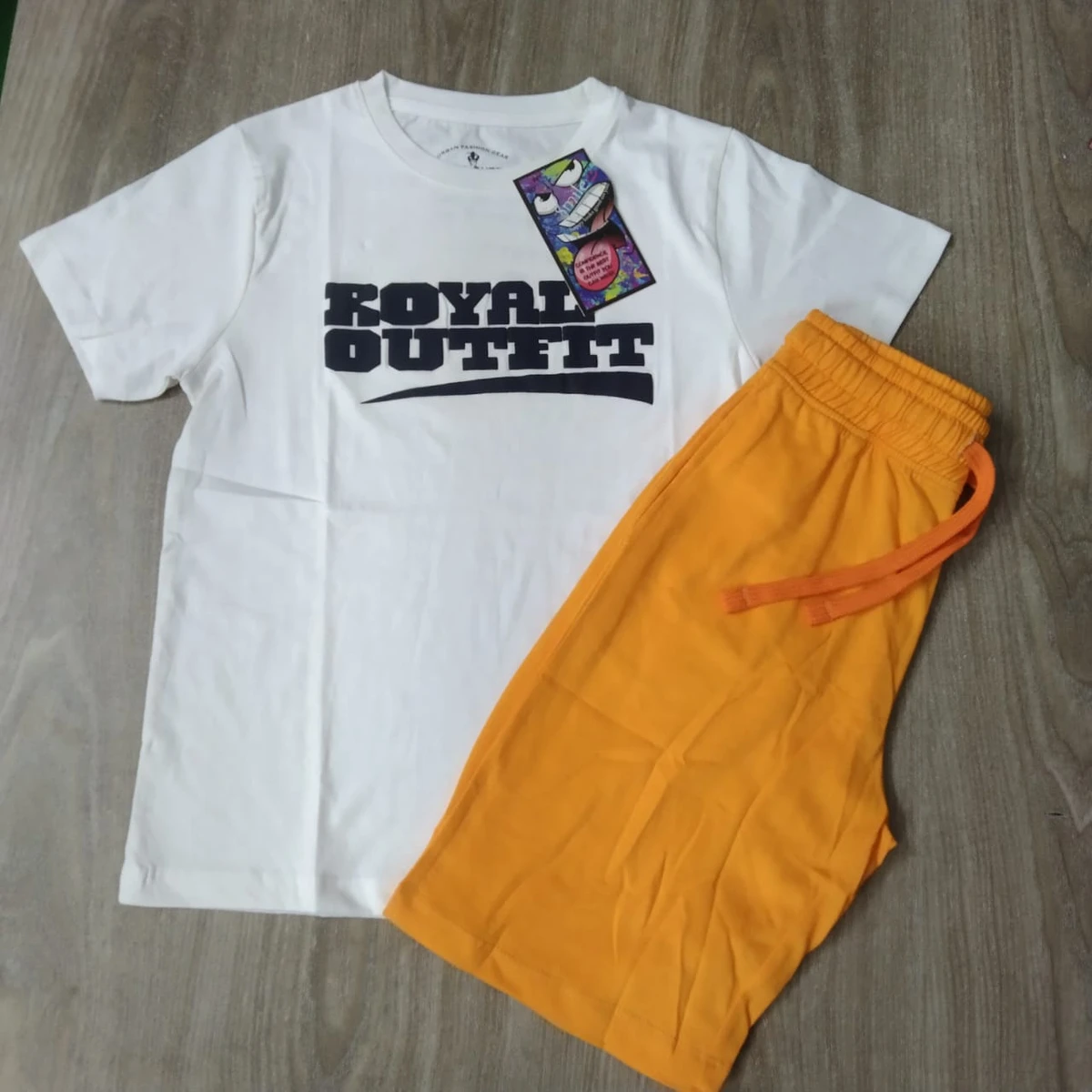 Royal Outfit Boys Exclusive T shirt Short Pant Set