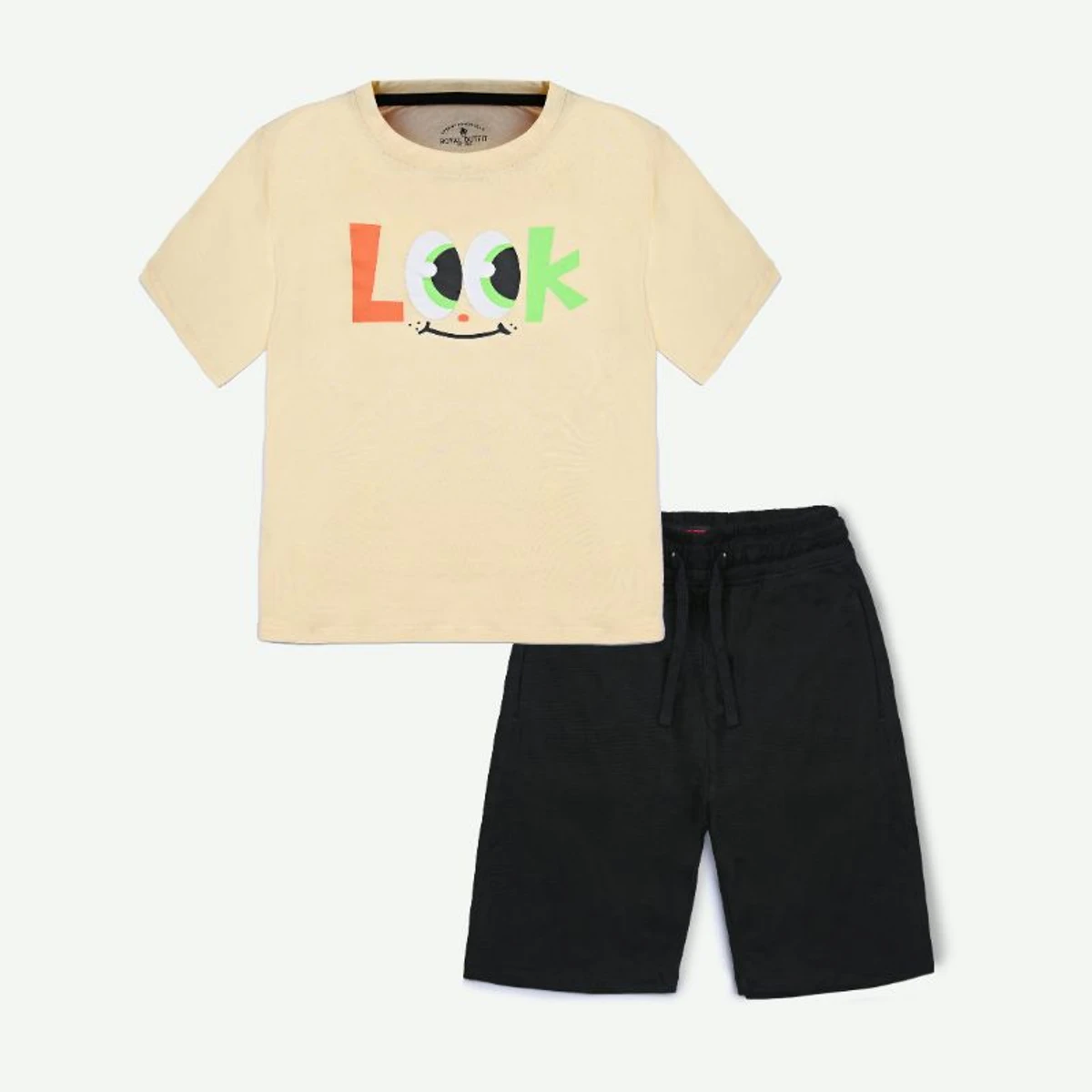 Royal Outfit Boys Exclusive T shirt Short Pant Set