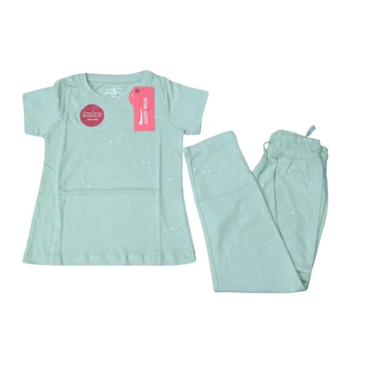 Royal Outfit Girls 2 pcs T shirt set - Image 4