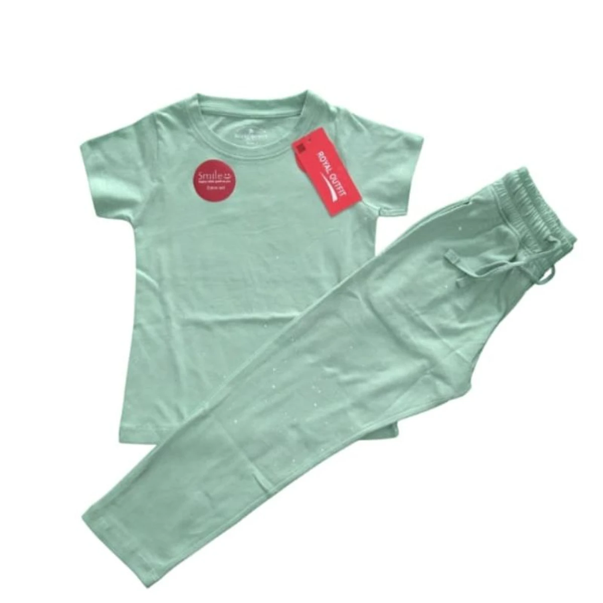 Royal Outfit Girls 2 pcs T shirt set