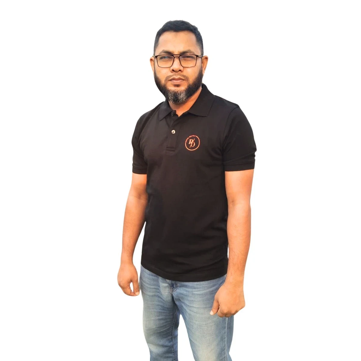 EXCLUSIVE  BLACK POLO SHIRT