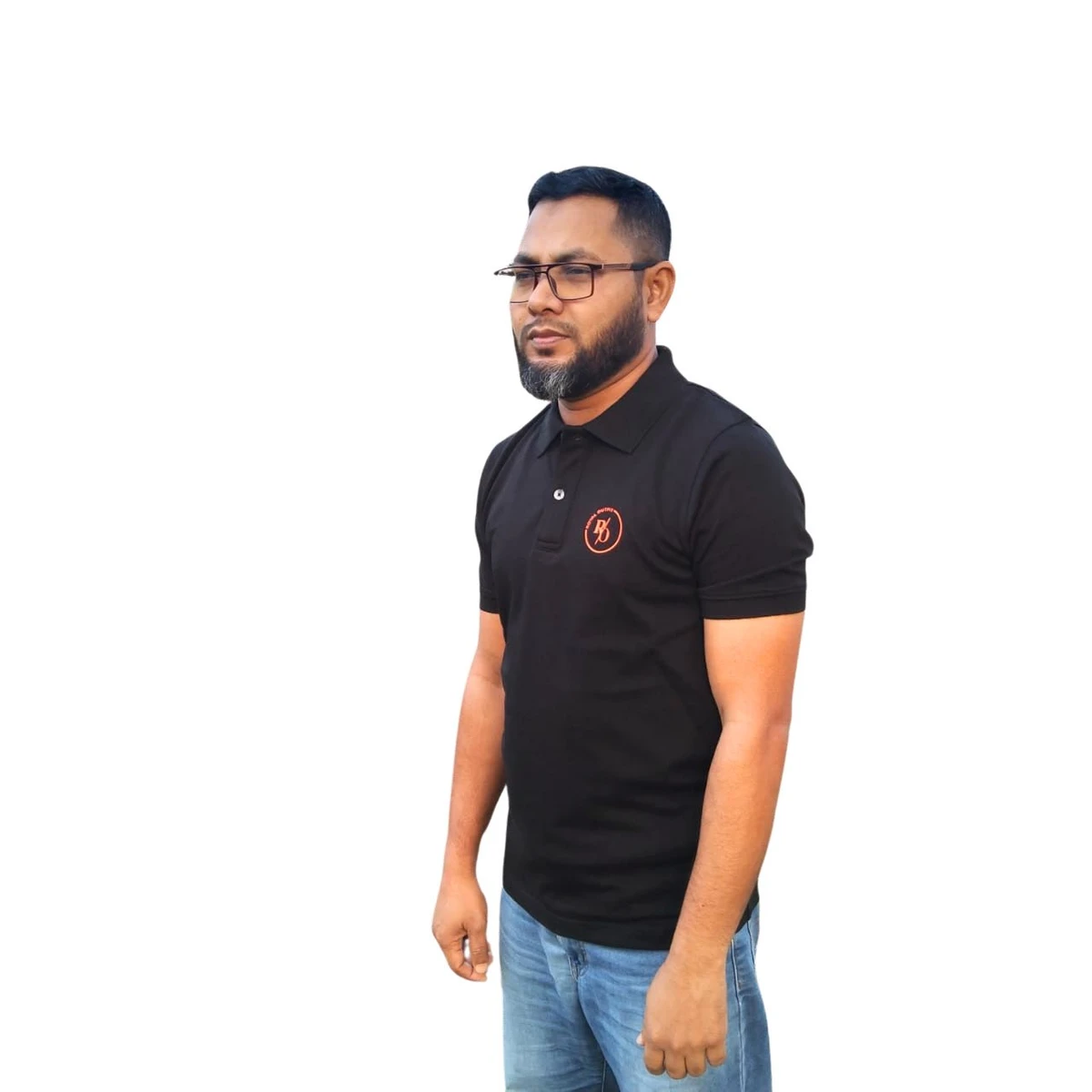 EXCLUSIVE  BLACK POLO SHIRT