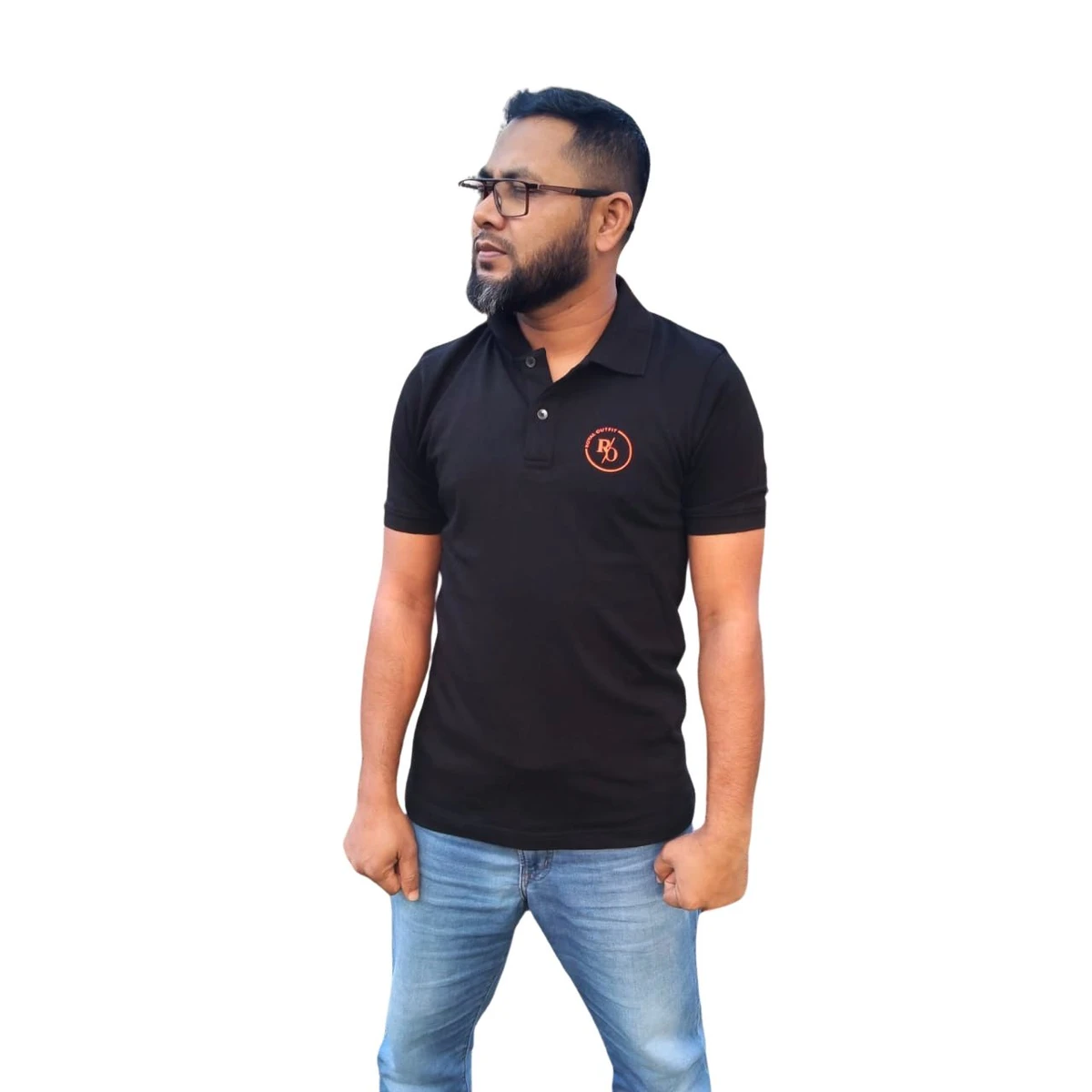 EXCLUSIVE  BLACK POLO SHIRT - Image 3