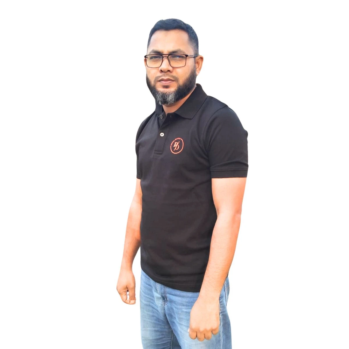 EXCLUSIVE  BLACK POLO SHIRT - Image 4