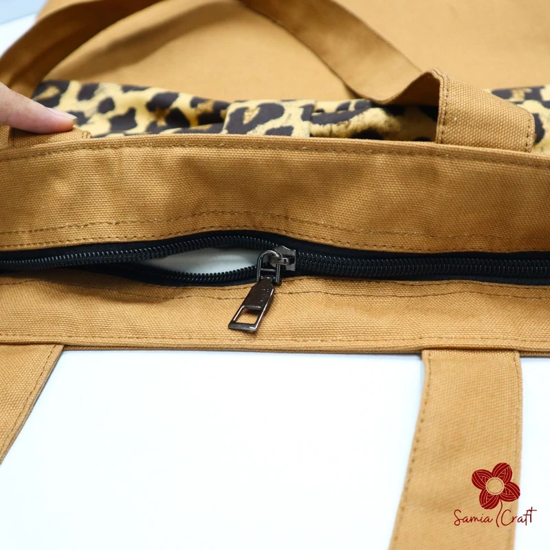 Stylish Trendy Brown Bow Shoulder Bag - Image 3