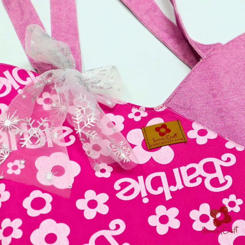 Stylish Pink Barbie Shoulder Bag - Image 3