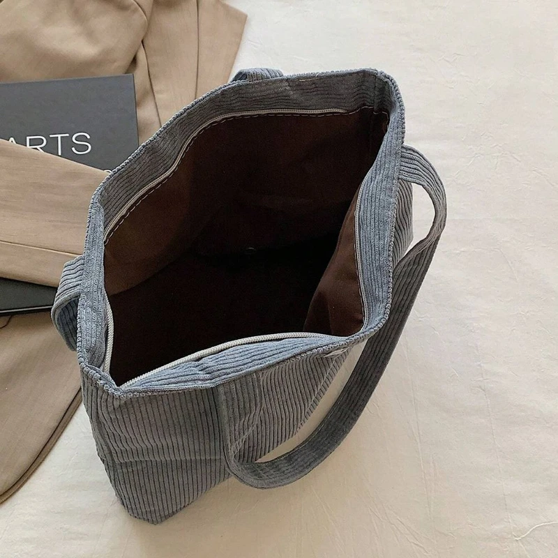 Grey Colorful Chain Tote Bag Set Casual Stylish - Image 4