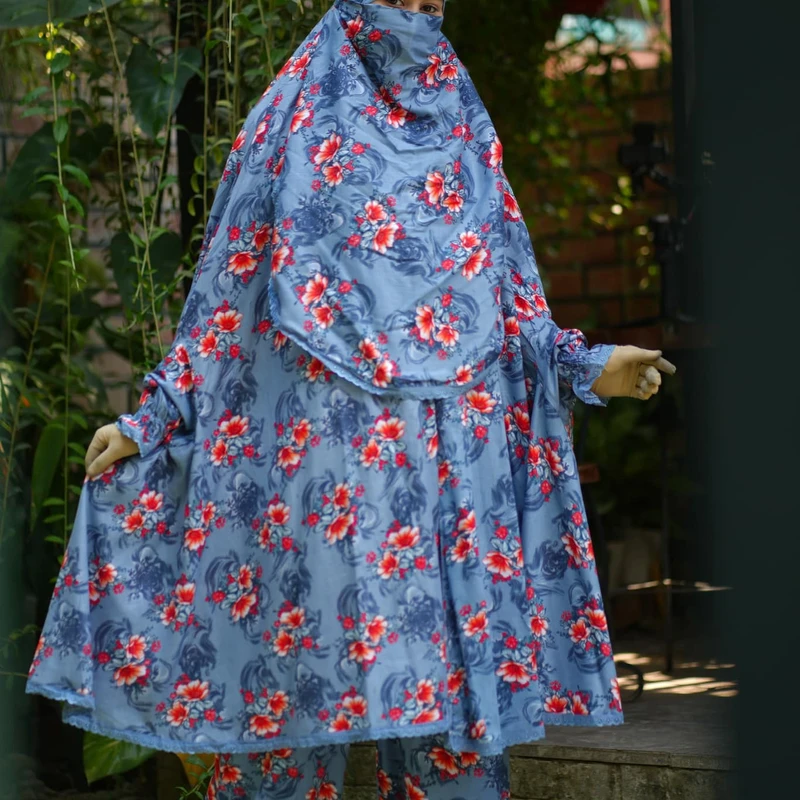 khimar and Plazoo set Code 1103 - Image 4