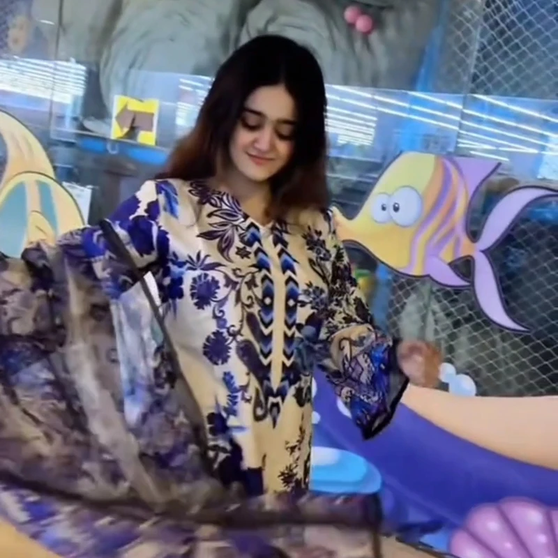 New Exclushive Collection High Qualitiey Cotton Printed Three Piece - 3