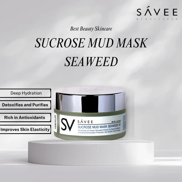 SAVEE  SUCROSE MUD MASK  SEAWEED 5X (30g)