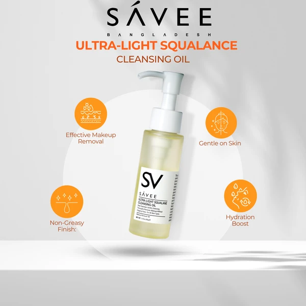 SAVEE ULTRA-LIGHT SQUALANE CLEANSING OIL 80G