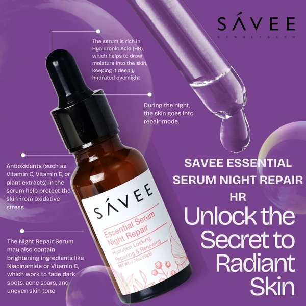 SAVEE ESSENTIAL SERUM NIGHT REPAIR