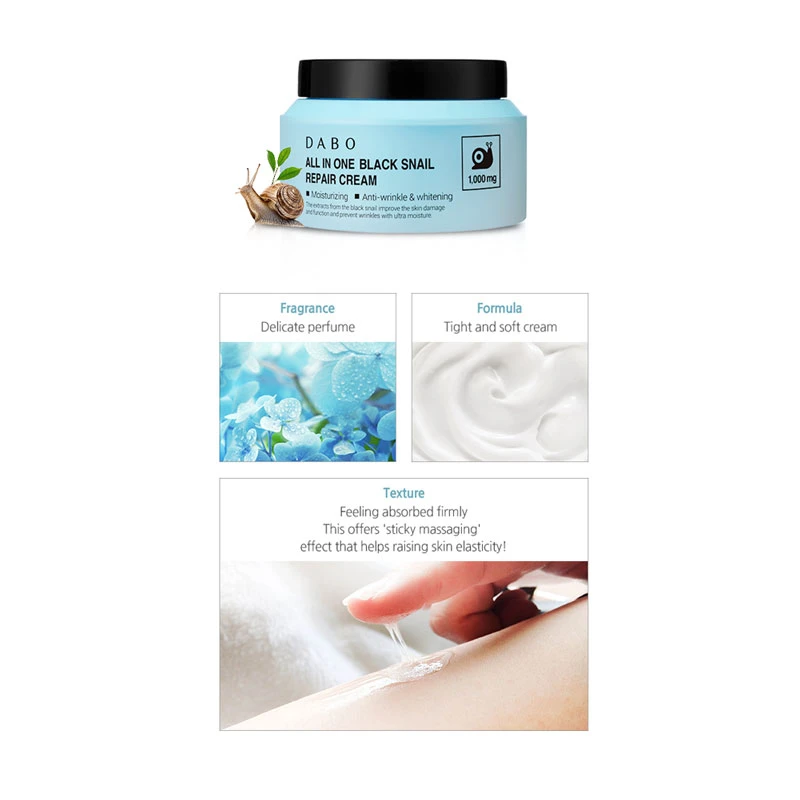 Dabo All In One Black Snail Repair Cream 100g - Image 3