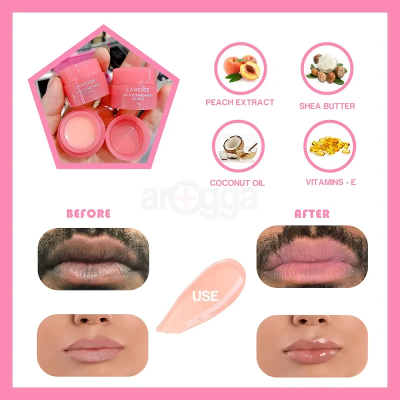 Laneige Berry Lip Sleeping Mask 3gm