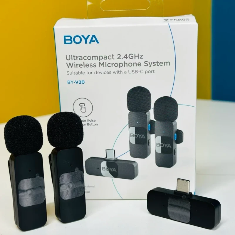 BOYA V20 WIRELESS MICROPHONE - Image 3