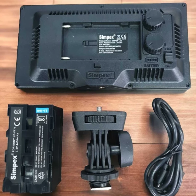 Simpex LED-480 With Battery F 550 & Charger