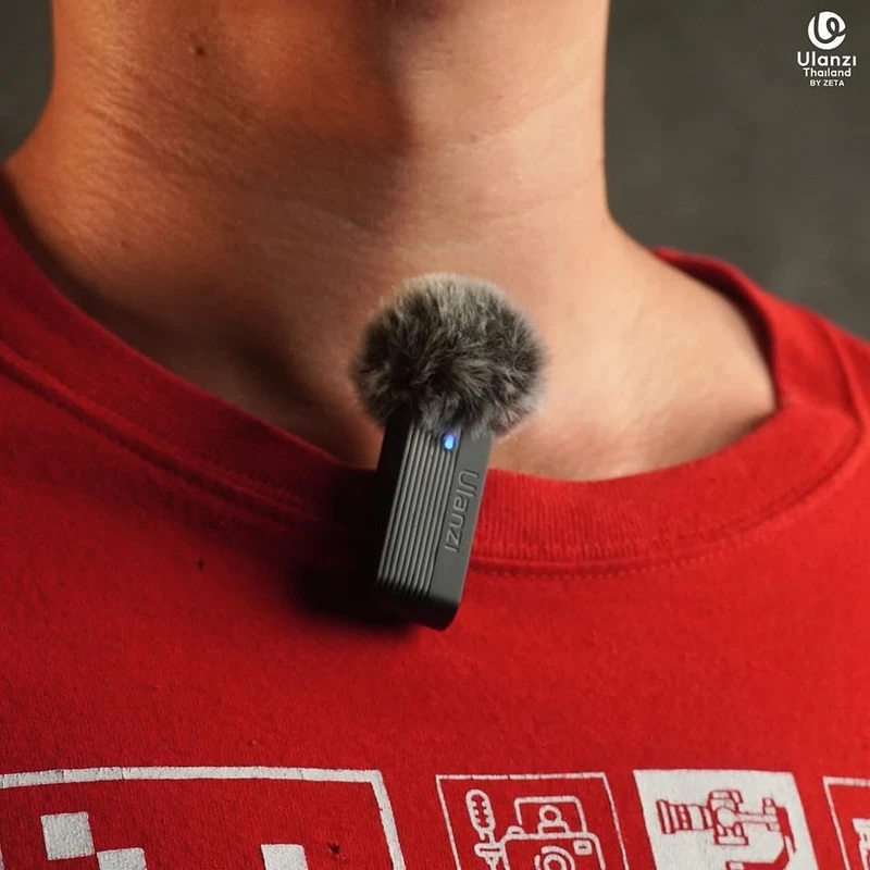 Ulanzi A100 Wireless Lavalier Microphone - Image 3