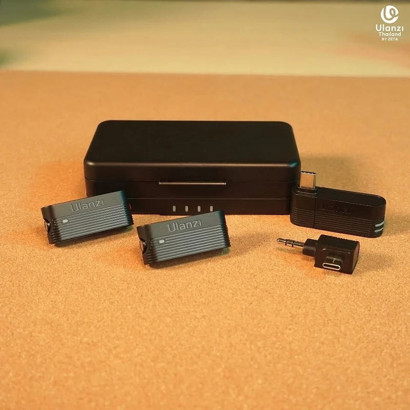 Ulanzi A100 Wireless Lavalier Microphone - Image 4