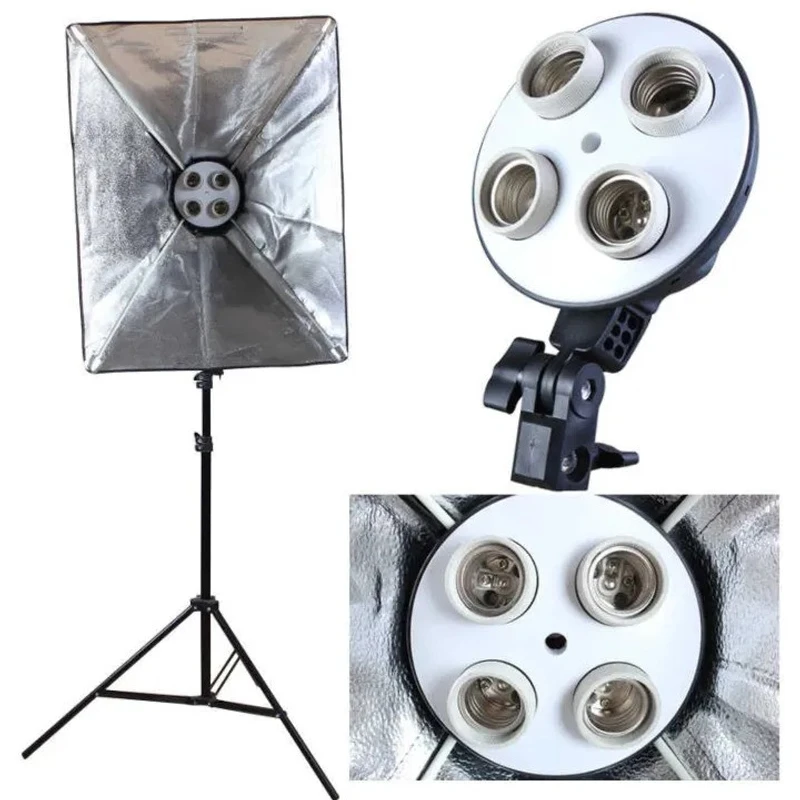 Lamp Holder Softbox 4 in 1 Setup 2