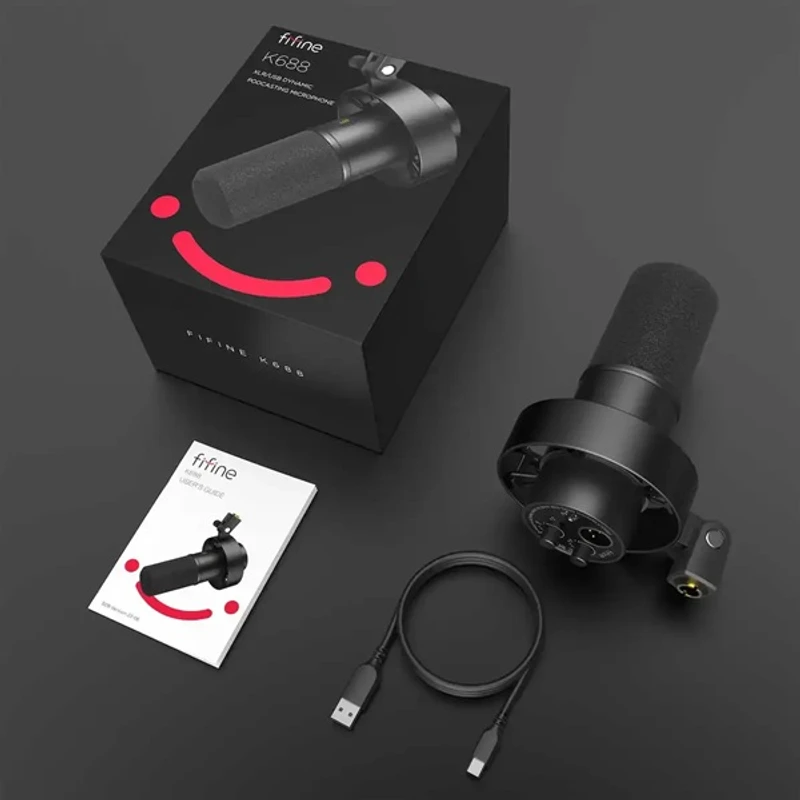FIFINE K688 XLRUSB Dynamic Microphone