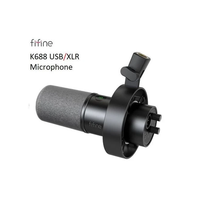 FIFINE K688 XLRUSB Dynamic Microphone - Image 3