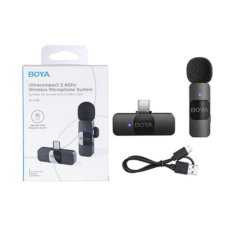 BOYA V10 WIRELESS MICROPHONE - Image 3