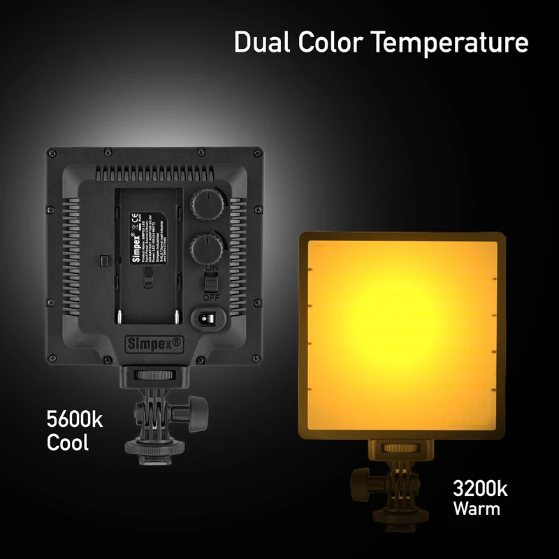 Simpex Camera LED 500 Bi pocket size with li-on NP F 770 batte - Image 4