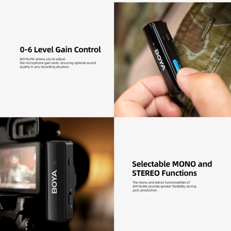 BOYA BOYALINK WIRELESS MICROPHONE - Image 3