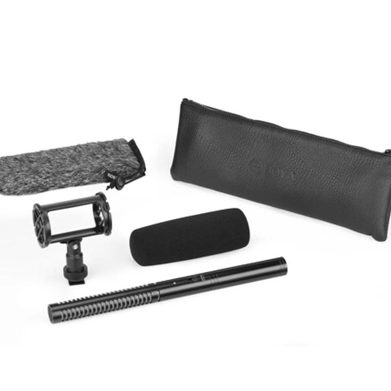 BOYA BY-BM6060 Super-Cardioid Condenser Professional Shotgun XLR Boom Microphone - Image 3
