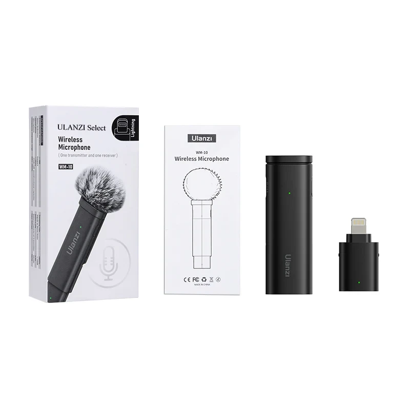 Ulanzi WM-10 Wireless Clip-on Microphone for Type-c Mobile - Image 4