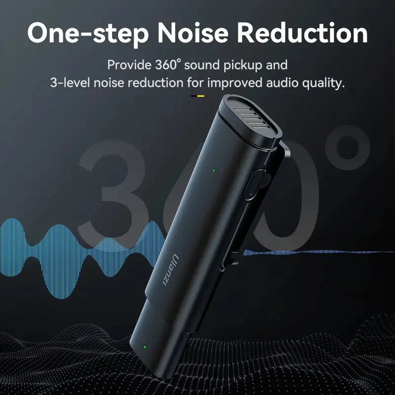 Ulanzi WM-10 Wireless Clip-on Microphone for Type-c Mobile - Image 7